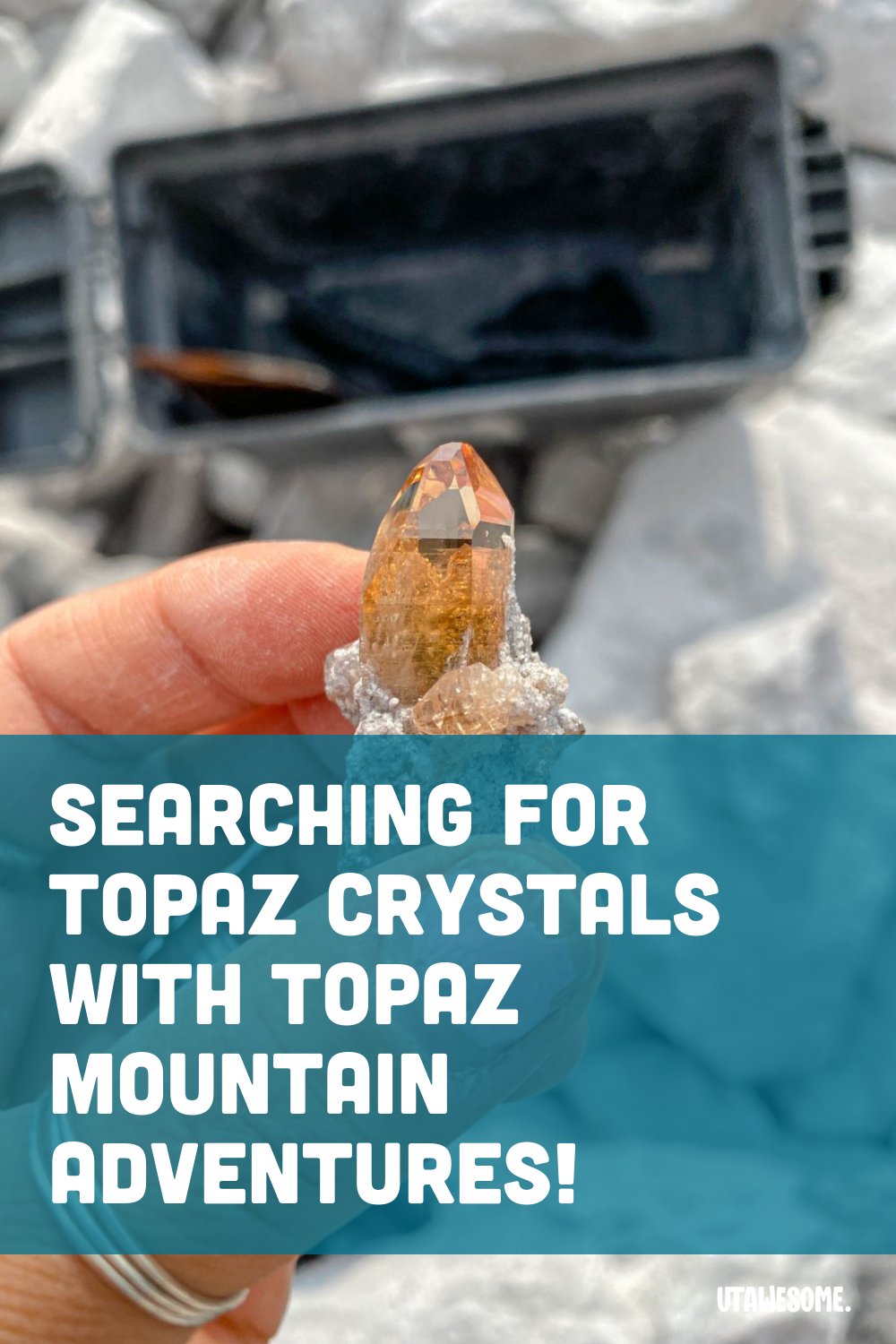Topaz from Utah Topaz Mine