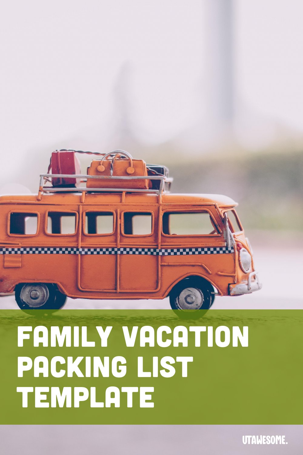 Family Vacation Packing List